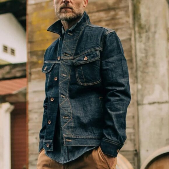 Taylor Stitch Other - Taylor Stitch The Long Haul Selvedge Denim Jacket Size 44 or XL